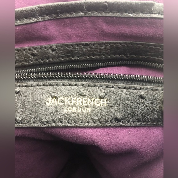 JACK FRENCH LONDON Leather Pebbled crossbody purse - Picture 9 of 15